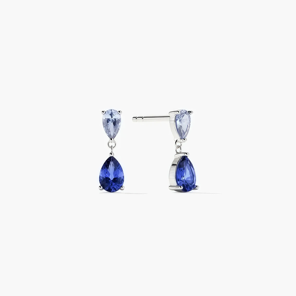 Ada gemstone drop studs