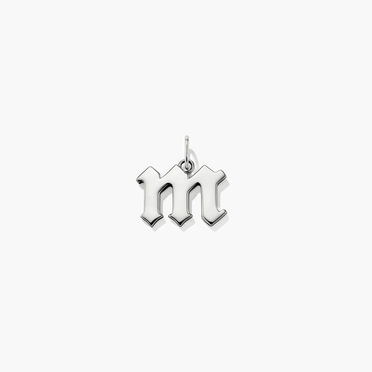 Gothic letter pendant