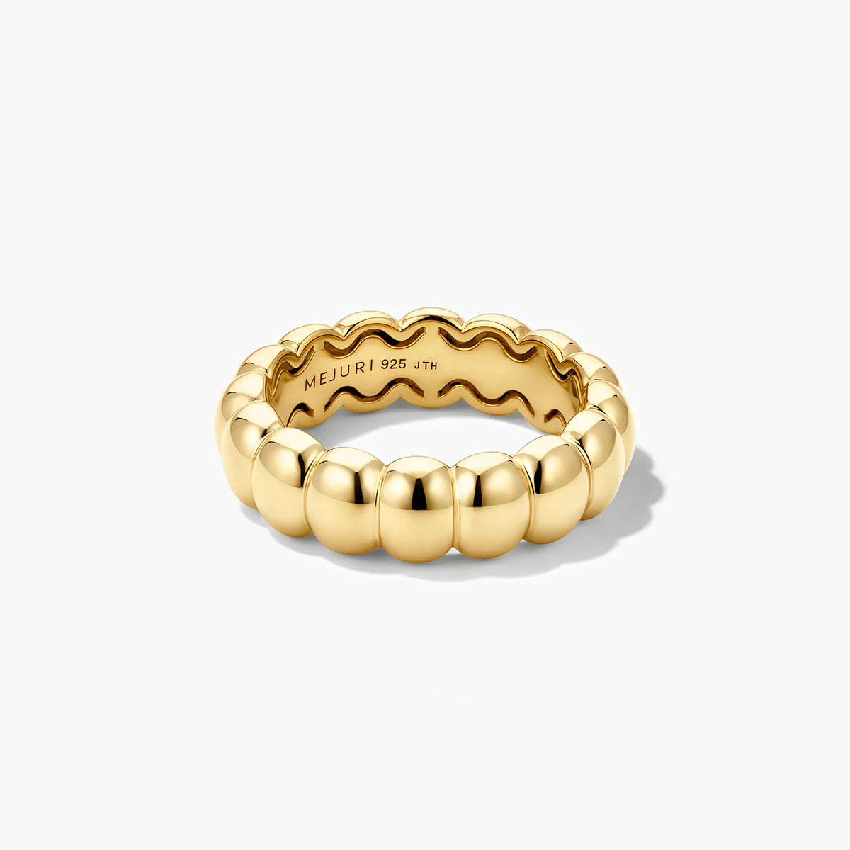 Puffy charlotte stacker ring