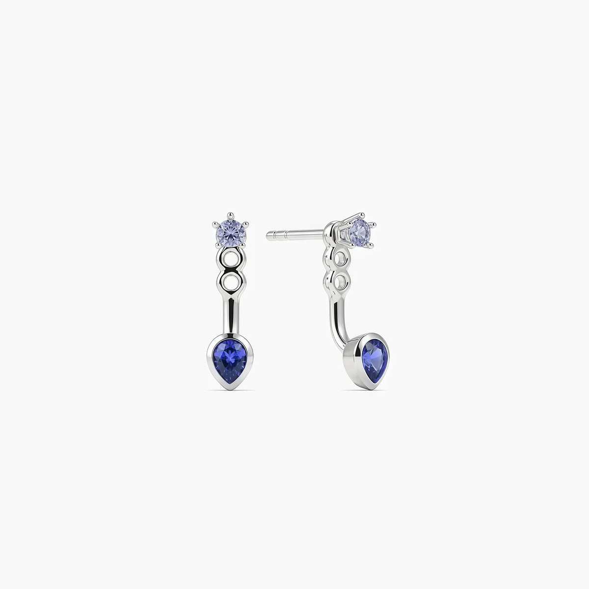 Soraya two tone earring