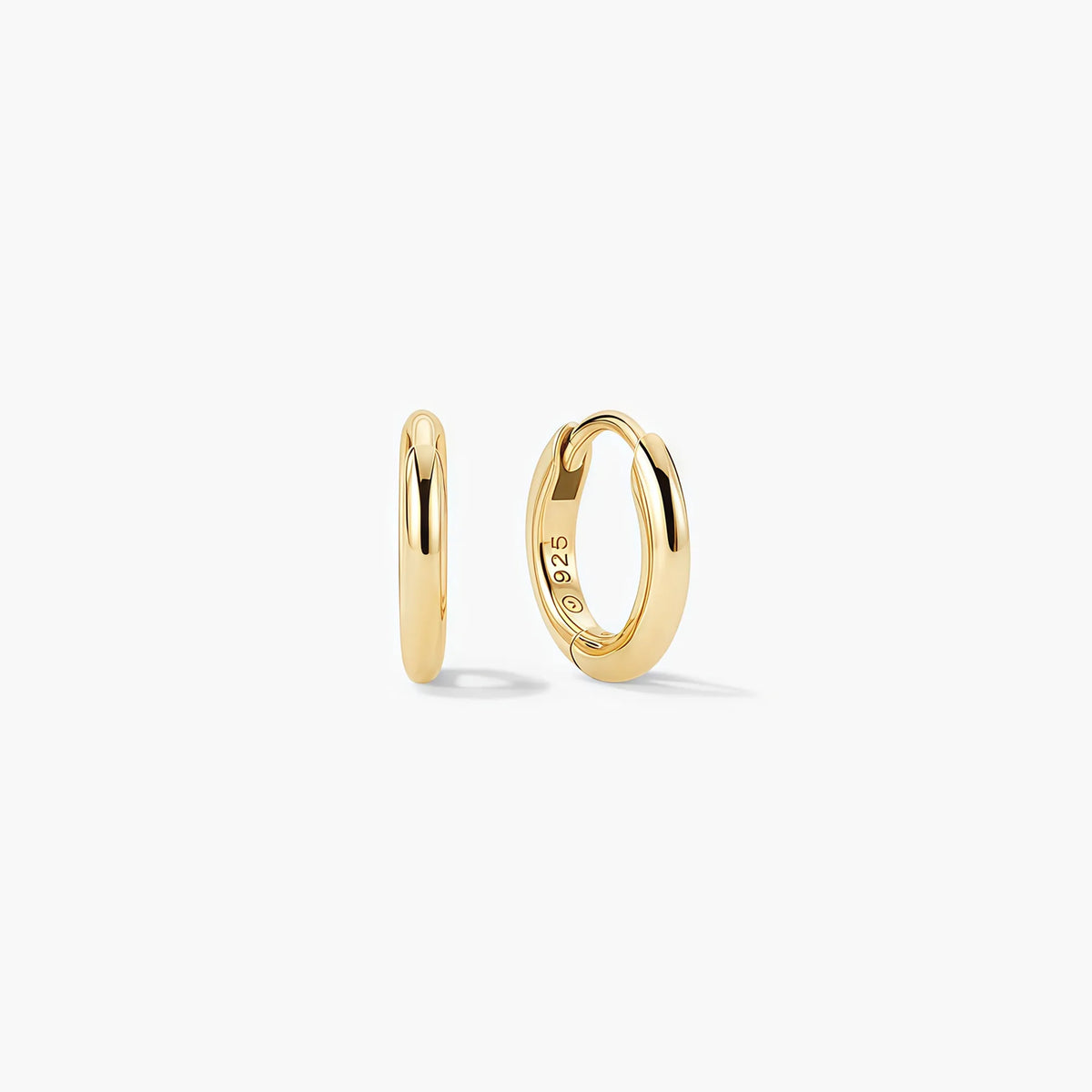 Tube huggie hoops